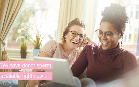 Donor sperm now wait