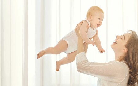 Woman and baby