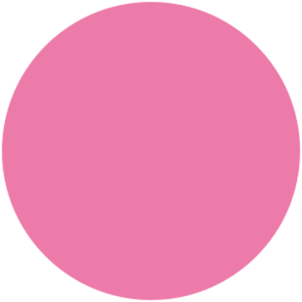 A pink circle
