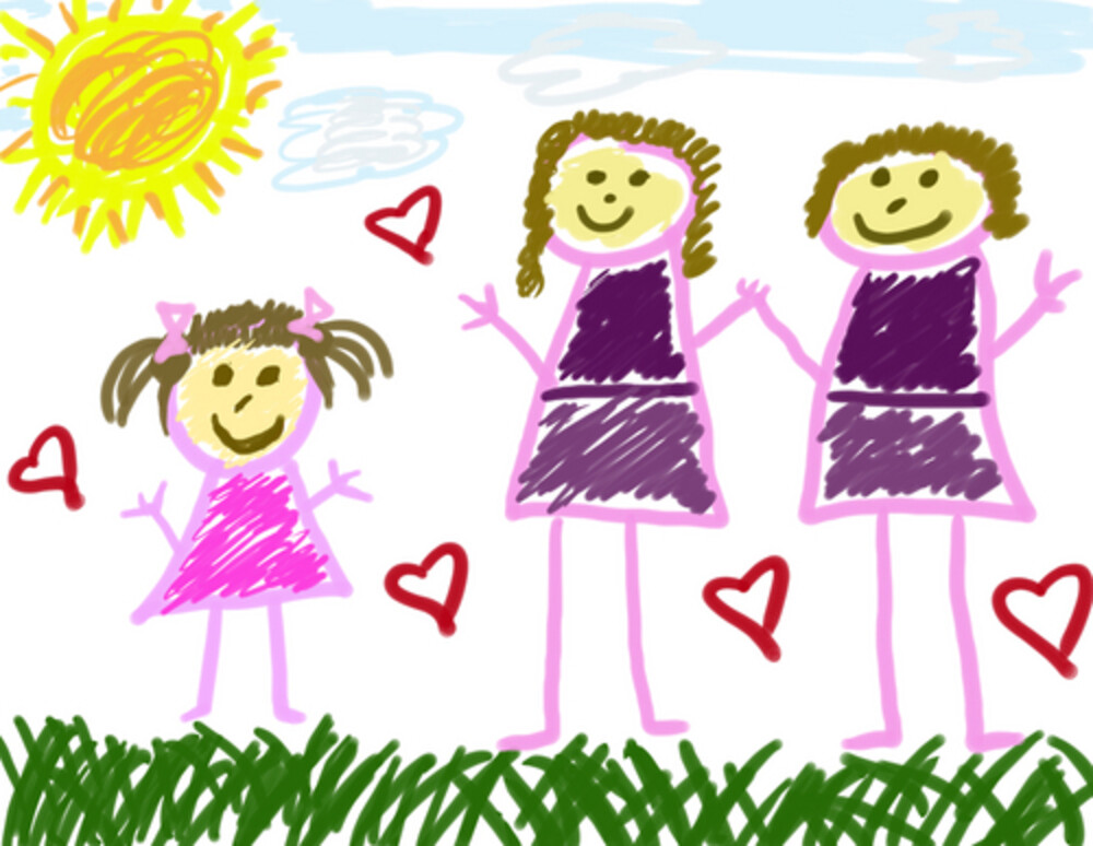 lgbt childrens drawing