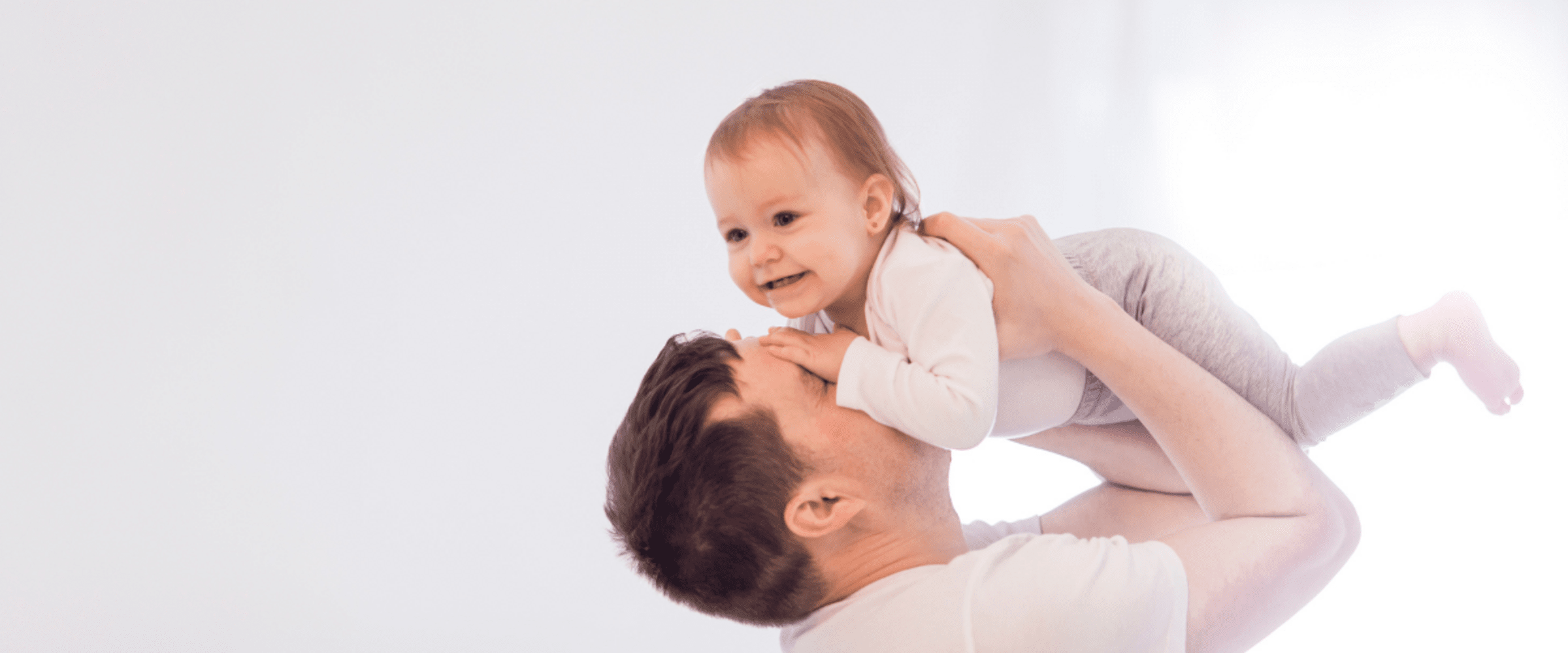 Dad and baby